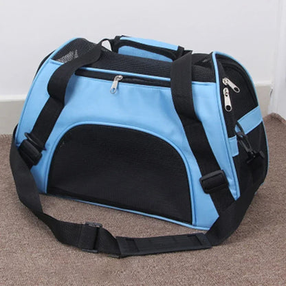 Portable Dog Cat Carrier Bag Pet Puppy Travel Bags Breathable Mesh