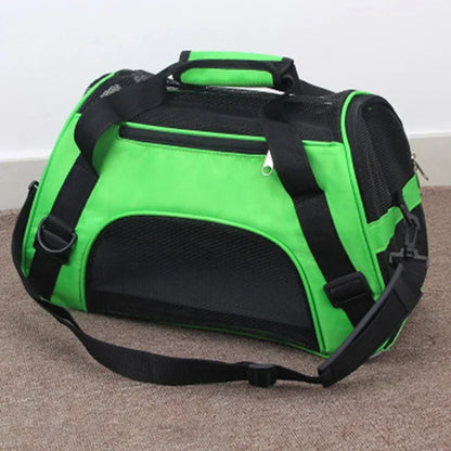 Portable Dog Cat Carrier Bag Pet Puppy Travel Bags Breathable Mesh