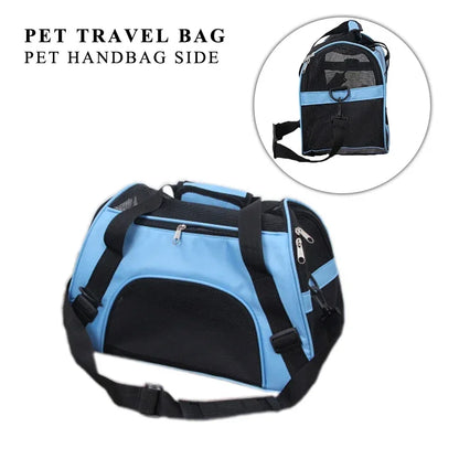 Portable Dog Cat Carrier Bag Pet Puppy Travel Bags Breathable Mesh