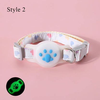 Portable Pet Locator Collar Lightweight Adjustable Fashion Cat Tracker