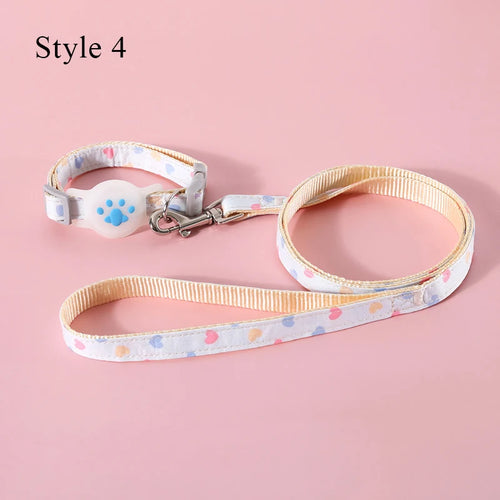 Portable Pet Locator Collar Lightweight Adjustable Fashion Cat Tracker