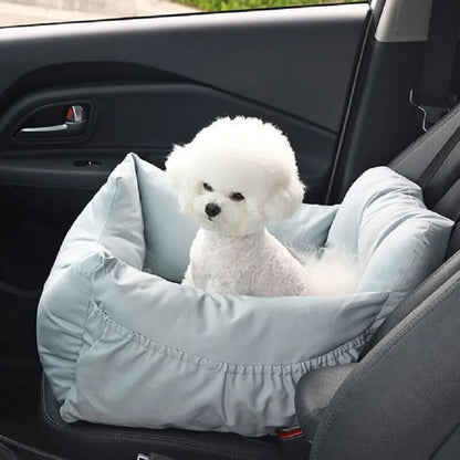 2 in 1 Pet Dog Carrier Folding Pet Car Seat Pad Safe Carry House Puppy