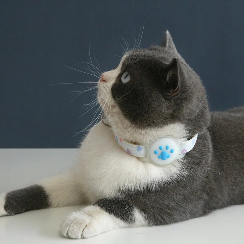 Portable Pet Locator Collar Lightweight Adjustable Fashion Cat Tracker