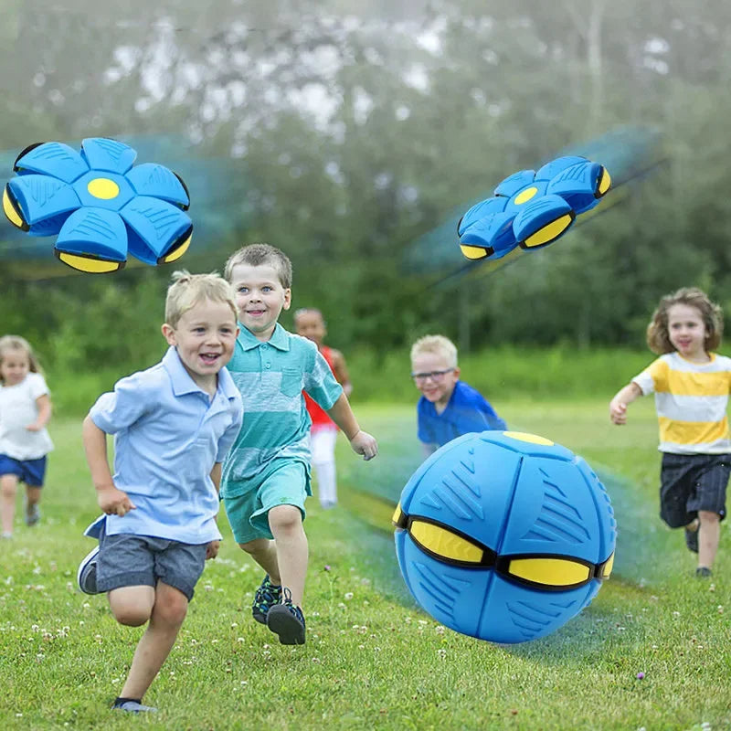 Pet Flying Saucer Ball Magic Outdoor Throw Disc Ball for Kids and Dog