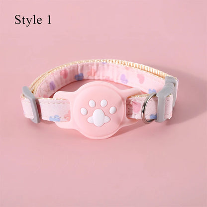 Portable Pet Locator Collar Lightweight Adjustable Fashion Cat Tracker