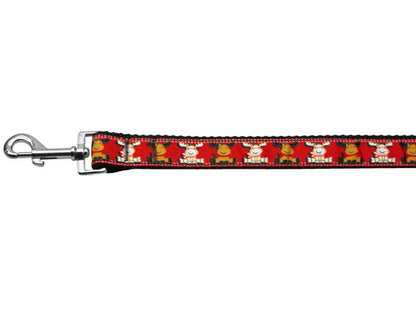 Reindeer Christmas Pet Dog & Cat Nylon Collar or Leash